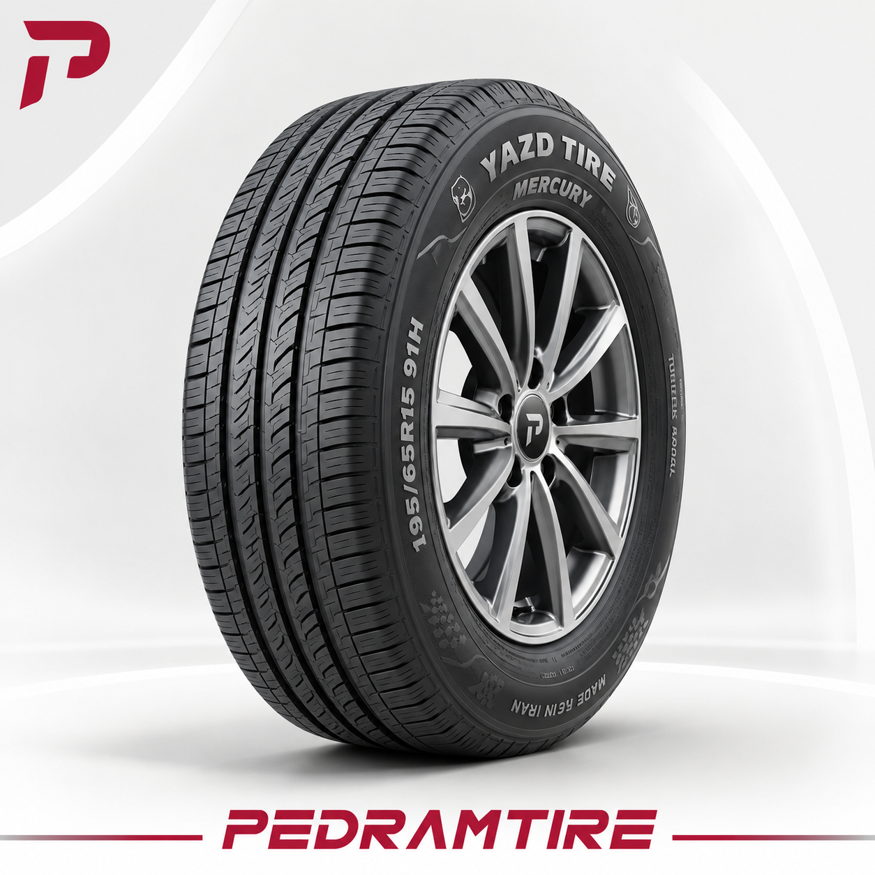 لاستیک یزد 185/65R14 گل Uranus