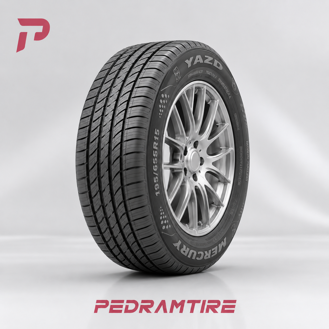 لاستیک یزد 20560R14 گل Mercury