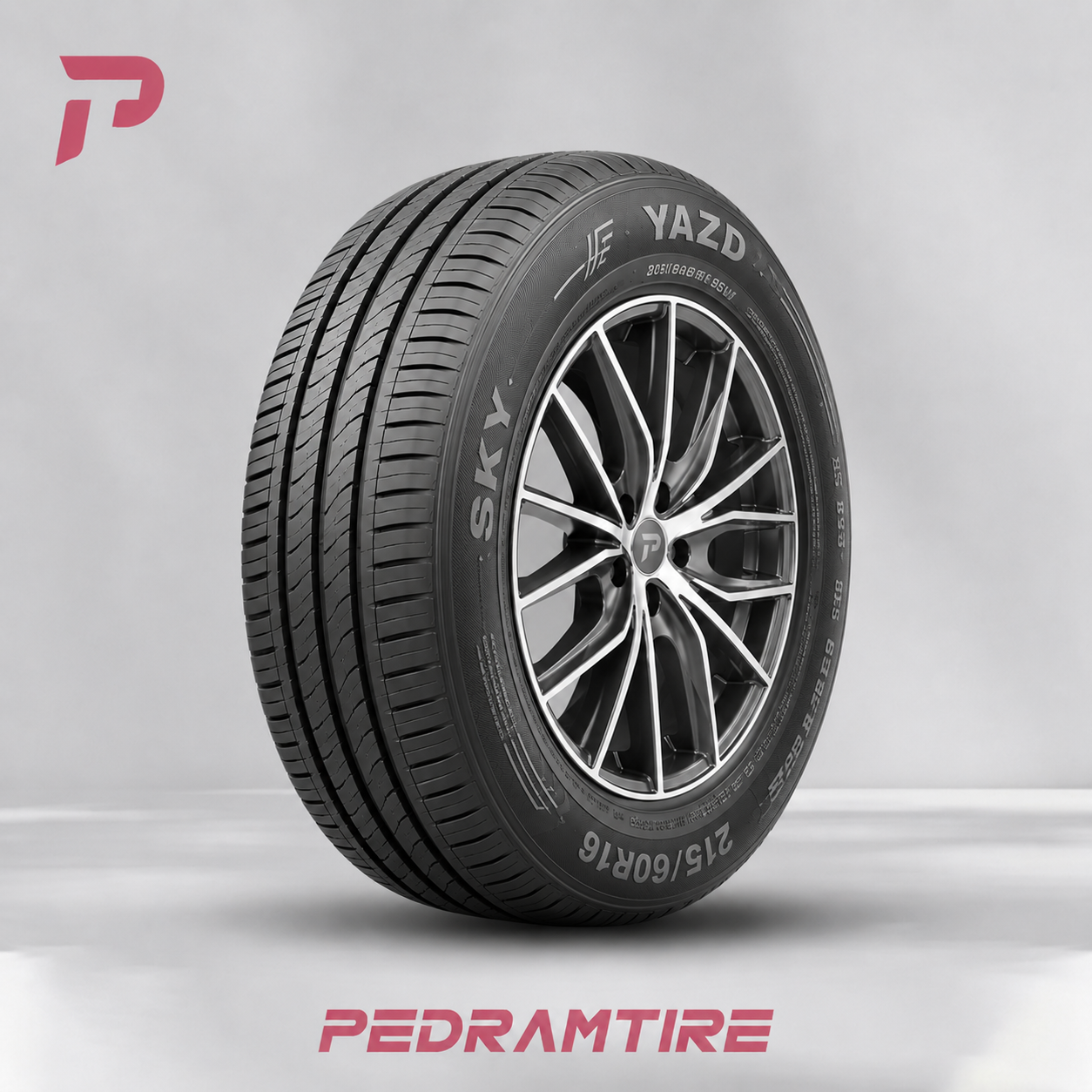 لاستیک یزد 215/60R16 گل Sky
